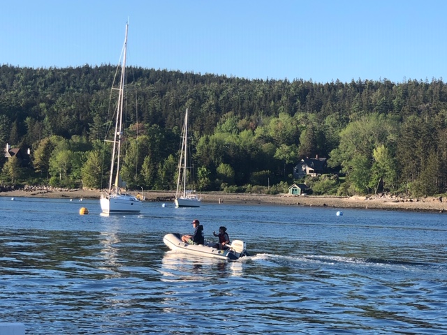 The Great Outdoors - Mount Desert Island, Maine - Sailing in Frenchman Bay, Bar Harbor, MDI, Maine