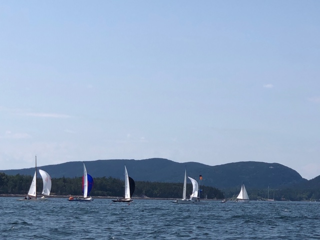 The Great Outdoors - Mount Desert Island, Maine - Sailing in Frenchman Bay, Bar Harbor, MDI, Maine