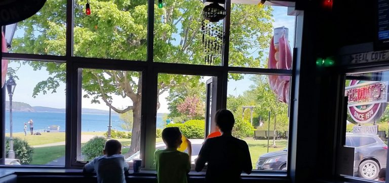 Geddy''s, Bar Harbor Maine, water views, bar harbor restaurants, restaurants near me, best family restaurants in bar harbor, best kid-friendly restaurant in bar harbor maine.