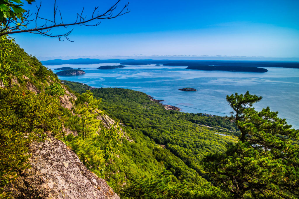 best trails in acadia national park, acadia hiking trails, precipice trail at Bar Harbor Maine, Geddy's blog, Geddy's bar harbor blog