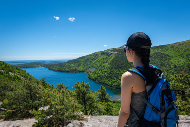 best trails in acadia national park, acadia hiking trails, Cadillac Mountain in Bar Harbor Maine Geddy's blog, Geddy's bar harbor blog.