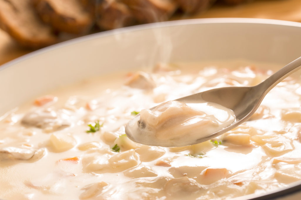 Geddy's Blog, The Art of Homemade Soup, New England Clam Chowder, Geddy's for the best clam chowder in Bar Harbor