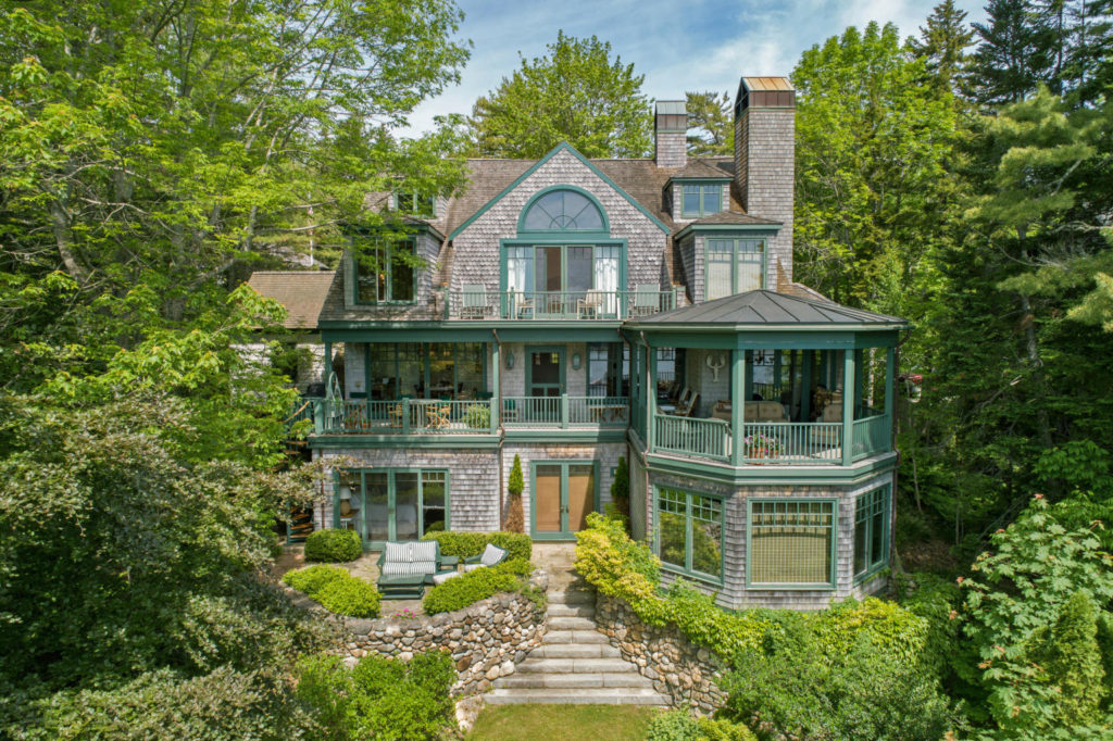 Geddy's blog on MDI real estate, featuring a beautiful New England estate for sale in Northeast Harbor with water views.