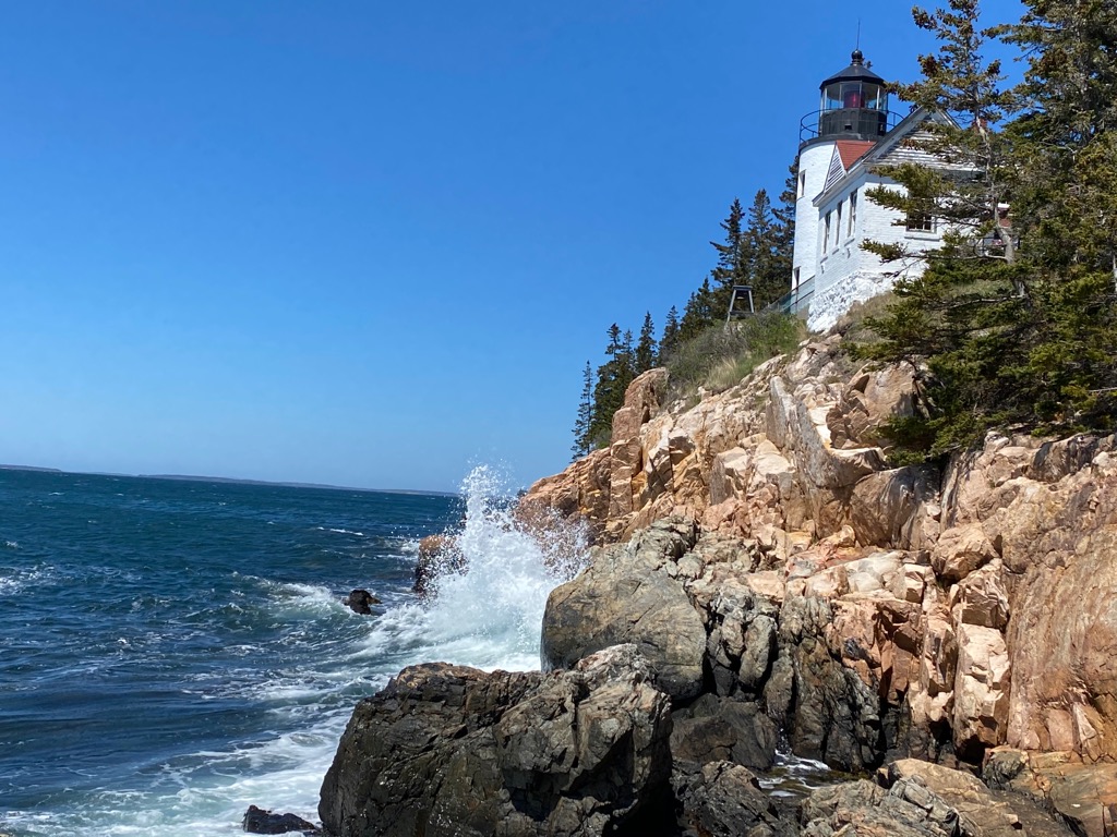 Bass Harbor Head Lighthouse, Acadia National Park, Mount Desert Island, Maine
