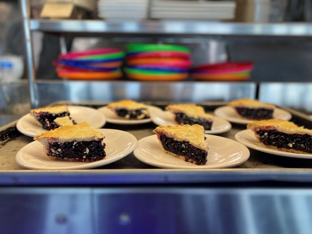 Classic Maine Blueberry Pie