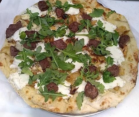 Eggplant, Pesto & Goat Cheese