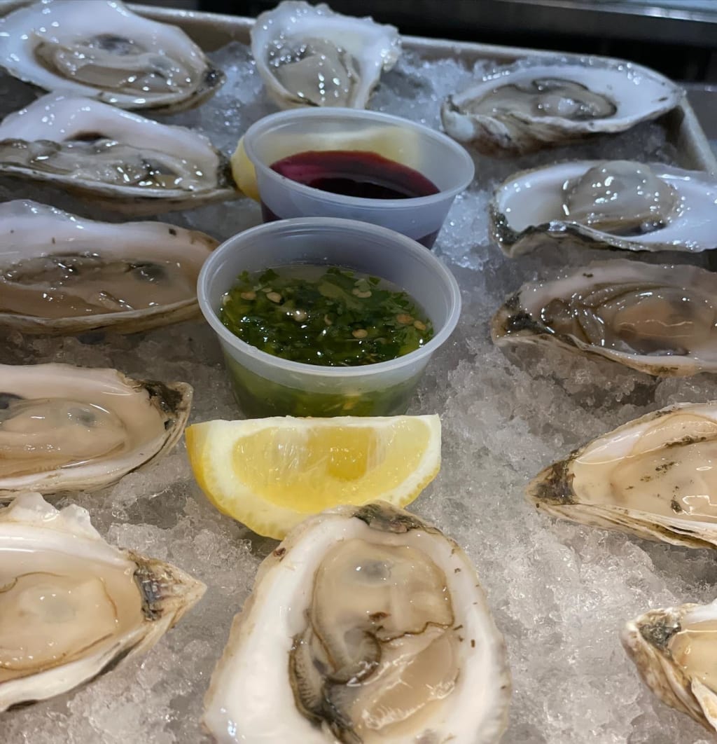 Fresh Local Oysters
