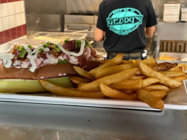 Geddy's "Bacon Jalapeno" Lobster Roll
